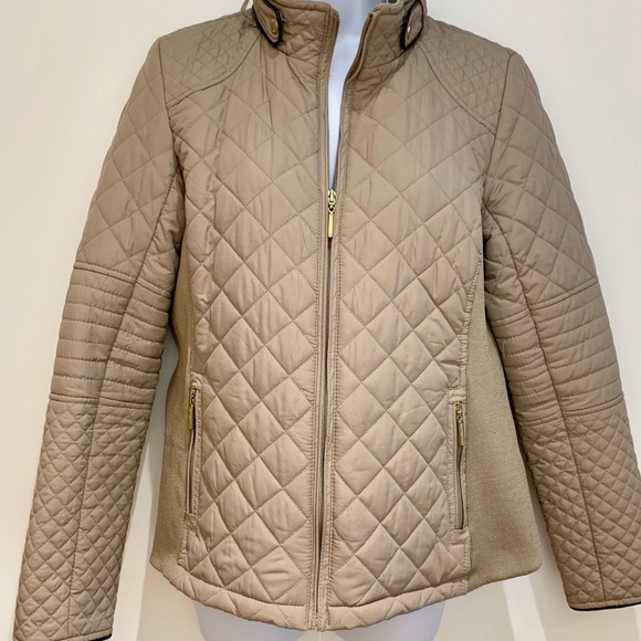 Tan puffer jacket - Picture 2 of 4